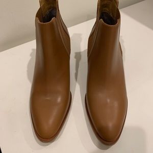 Everlane Heel Boot in Cognac